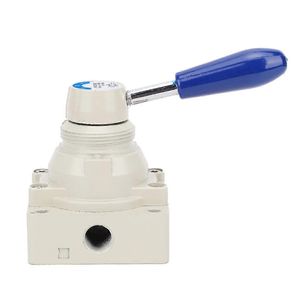 (As Show, One Size) 4Hv210-08 Air Valve 4 Way 2 Positions Hand Lever Direct Action 1/4In Pt Pneumatic Valve 6909775983515