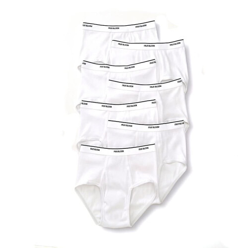 Fruit of the Loom Heren 7-Pack Basic Slip Wit Klein