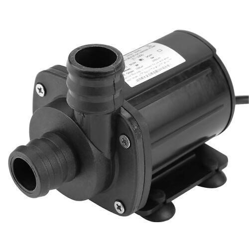 (As show, One size) Mini Adjustable Speed Brushless Boost Water Pump 12V -40 ~100 2