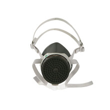 (As show, One size) STRONG ST-FDX Half Face Gas Mask Respirator Activated Carbon Mask Organic Vapor Gas Filter Cartridge