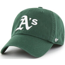 47 MLB Team Color Primary Logo Franchise Fitted Baseball Hat Cap Unisex Erwachsene – Oakland Athletics – Grün (X-Large)