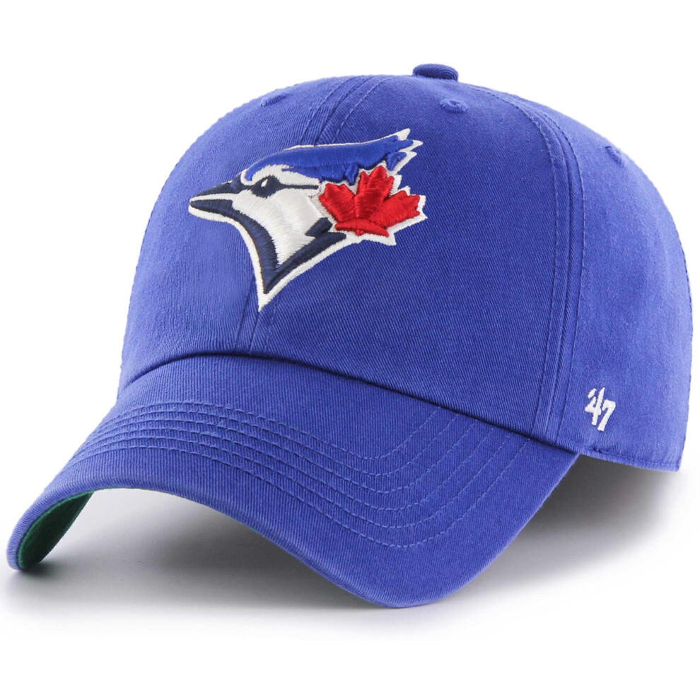 47 Mlb Teamkleur Primair Logo Franchise Fitted Baseball Pet Unisex Volwassene - Toronto Blue Jays - Blauw (Klein)-image