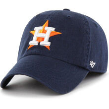 47 MLB Teamkleur Hoofdlijn Logo Franchise Fitted Baseballpet, Unisex - Houston Astros - Navy (X-Large)