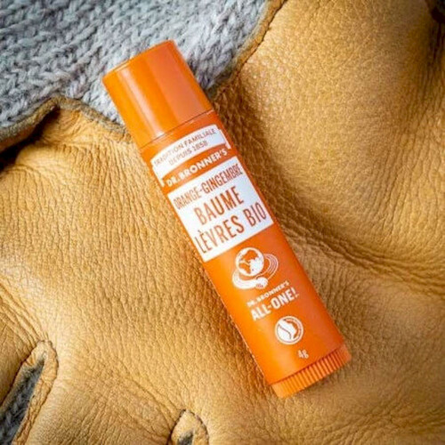 Dr Bronner's Dr. Bronner's Organic Lip Balm Orange-Ginger 4 g 1