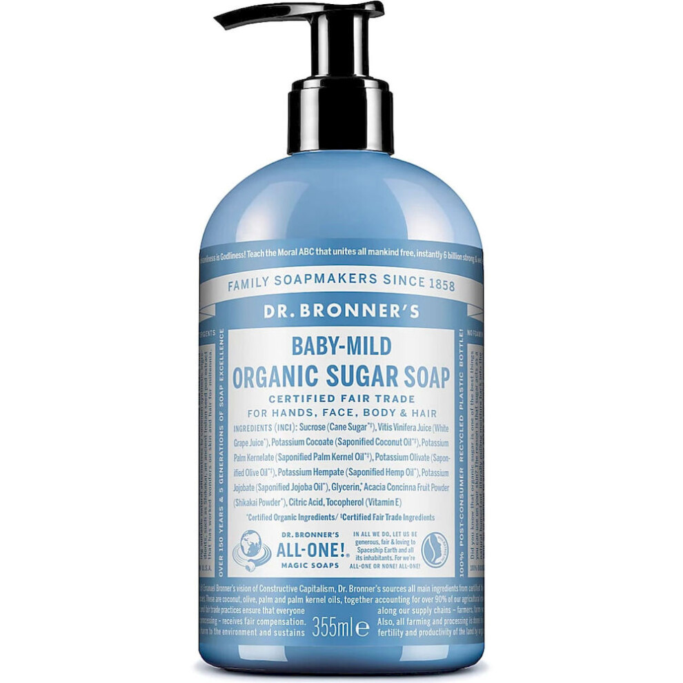 Dr. Bronner's Sugar Soap Neutral - 355ml
