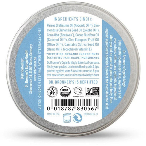 Dr Bronner's Dr. Bronner's Organic Magic Balm Baby-Mild 60 g 2