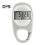 (bianco) Contapassi 3D semplice contapassi con moschettone, clip precisa, contapassi per uomini, donne, 1