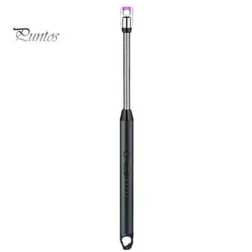 (blue) Electric Igniter Usb Charging Flameless Pulse Igniter Windproof Long Handle Ignition Tool For Bbq Camping 1