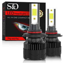 (9012 Hir2) 2 stücke Super Helle 20000lm H4 Led Auto Glühbirnen H7 H8 H11 H1 H3 9005 9006 9012 Hb2 Hb3