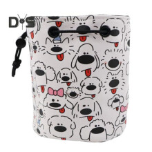 Borsa porta palline da golf (cane) di grande capacità, leggera, portatile, multiuso, con coulisse, con