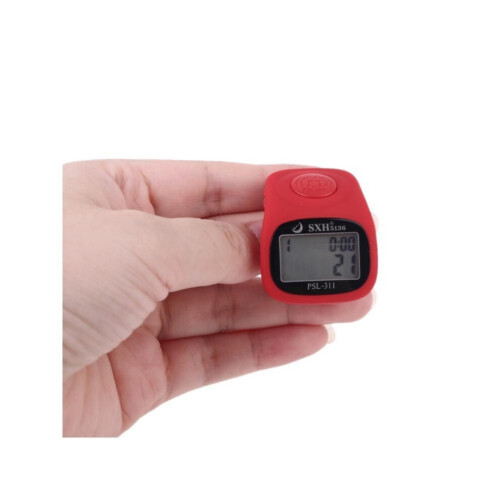 (violet) 6 Compteurs digitaux 8 canaux W Rétro-éclairage Heure Prière Bague en Silicone 1