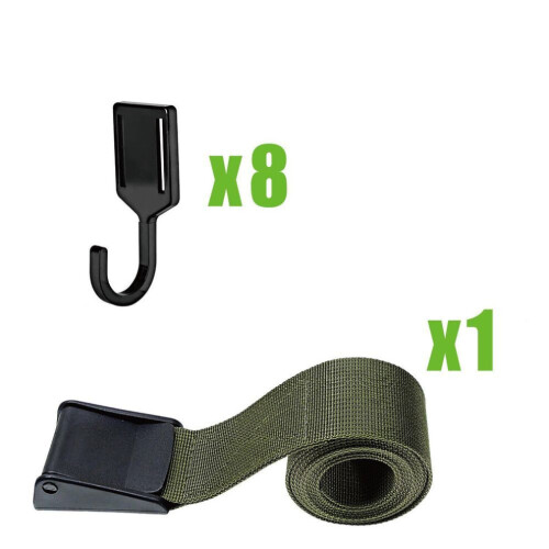Toile De Coton Armé Vert Militaire - 10 Mètres, Pour Sacs, Vêtements Et Accessoires DIY