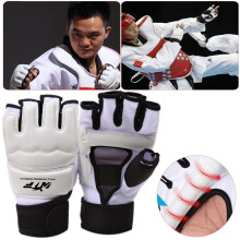 (weiß, XL) Talos 1 Paar Taekwondo Kampfhandschutz Kampfsport Sportschutz Boxhandschuhe