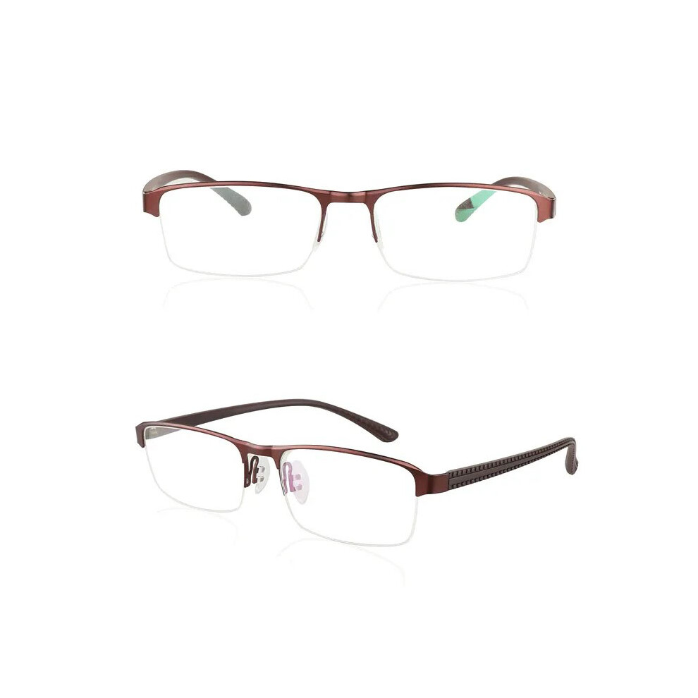 (6.0, Brown) Mens Transition Photochromic Reading Glasses Sunglasses UV Readers 0 ~ 6.0-image-OPC-PHCKXQV-NEW