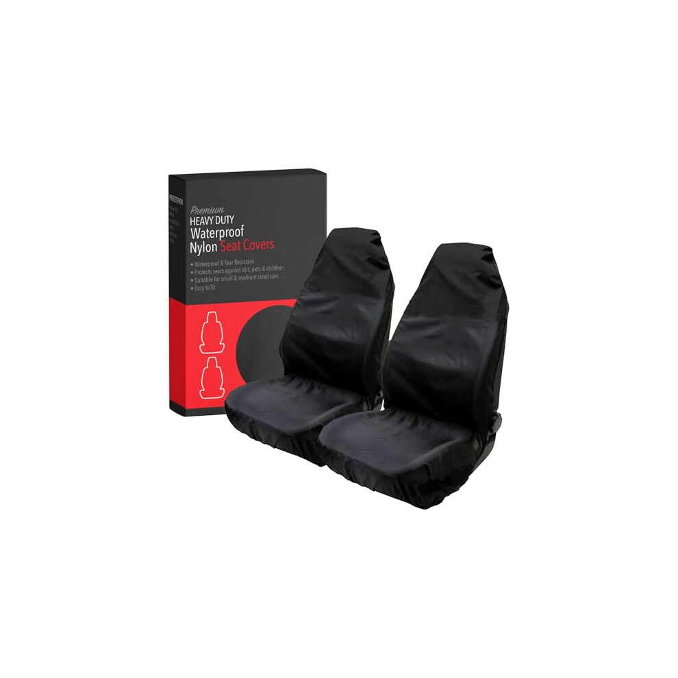 Xtremeauto Front Water Resistant Extra Heavy Duty Durable Universal Seat Covers (2) 9505674821513