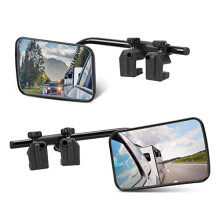 SUPAREE Car Towing Mirrors Caravan Towing Mirrors Caravan mirrors for Cars Wing Mirror Extensions for caravan towing with Clamps Safe Universal Pair