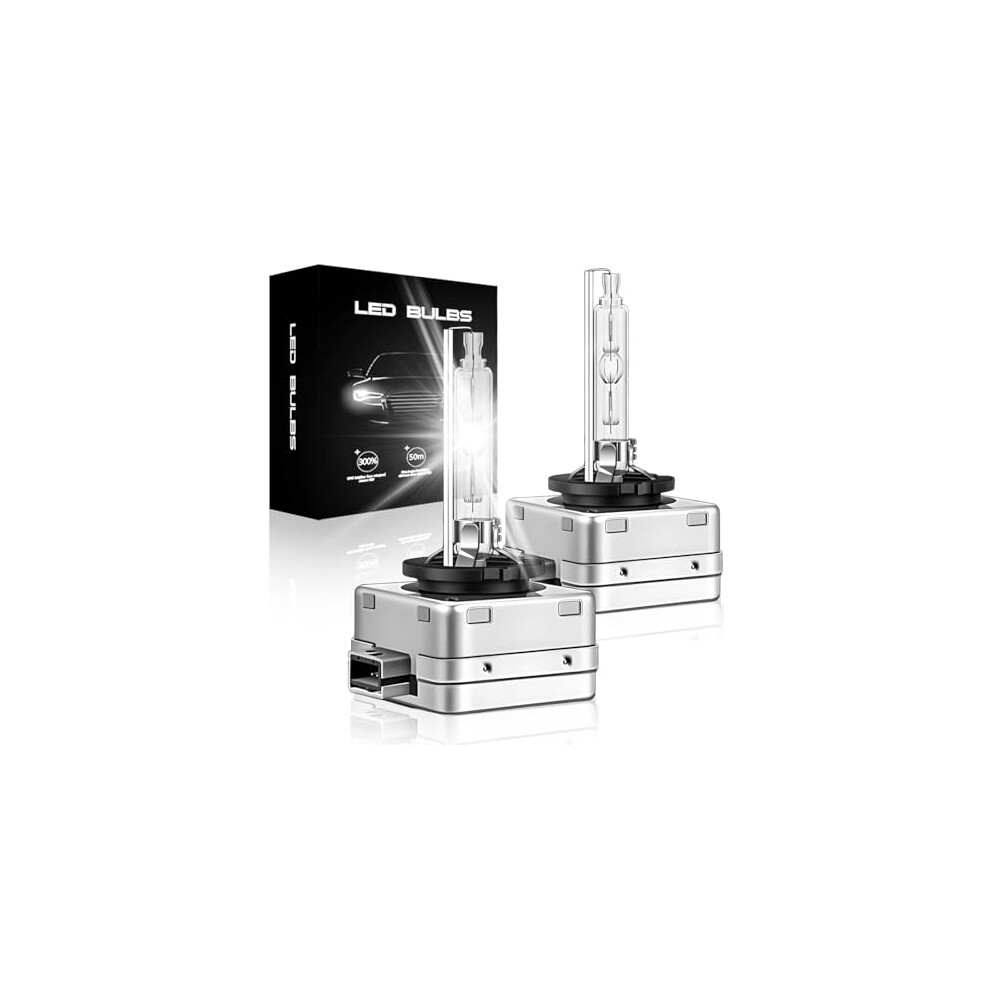 Spoli D1s Xenon Bulb 35W 6000K Hid Headlight Super D1s Bulb Discharge Lampï¼Compatible With 66140 85415Xv2s1 Pk32d-1 Pair White 8379724211026