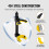VEVOR VEVOR Strut Spring Compressor Set, Macpherson Strut Spring Compressor Kit, Interchangeable Fork Strut Coil Extractor Remover Tool, with Yellow Protec 5