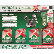 REDEX Petrol Fuel System Cleaner 4 x 500ML