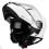 G-MAC Glide Evo Flip Front Motorcycle Helmet - Gloss White 1