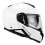 G-MAC Glide Evo Flip Front Motorcycle Helmet - Gloss White 5