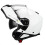 G-MAC Glide Evo Flip Front Motorcycle Helmet - Gloss White 6