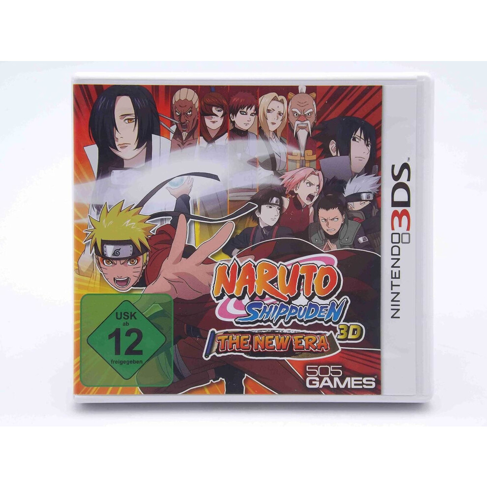 Naruto Shippuden 3D The New Era 3Ds Game (German Box) 8023171027760