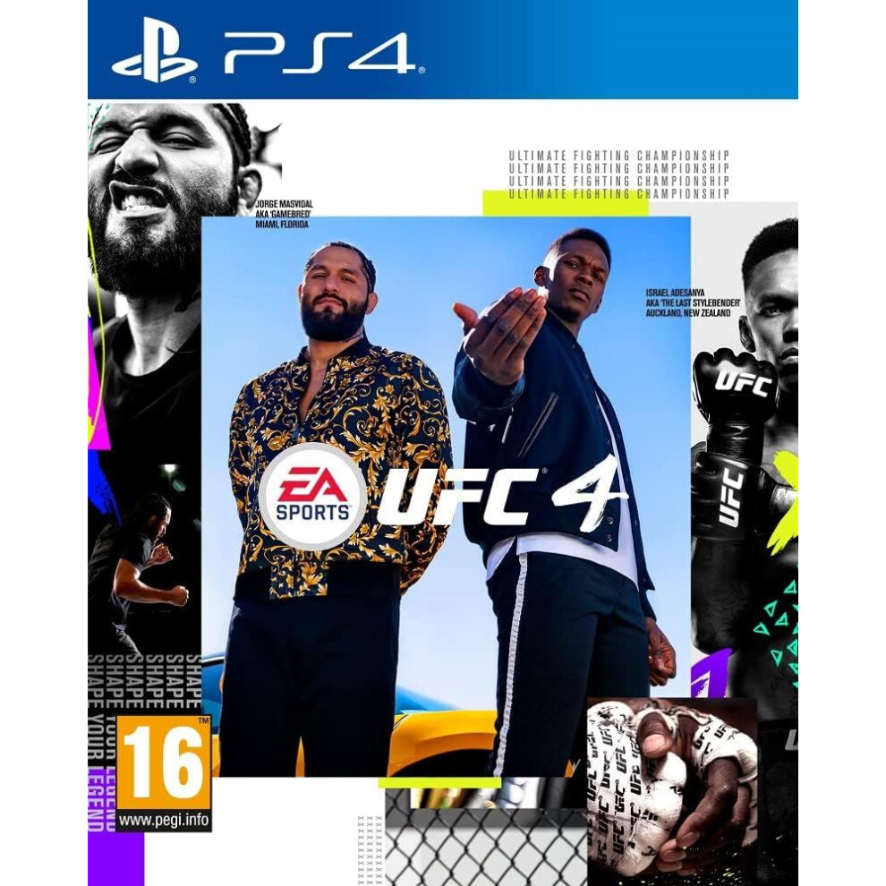 UFC 4 PS4 Game