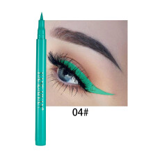 (04#) Colorful Liquid Eyeliner Eye Liner Pen Long Lasting Eyes Makeup Waterproof