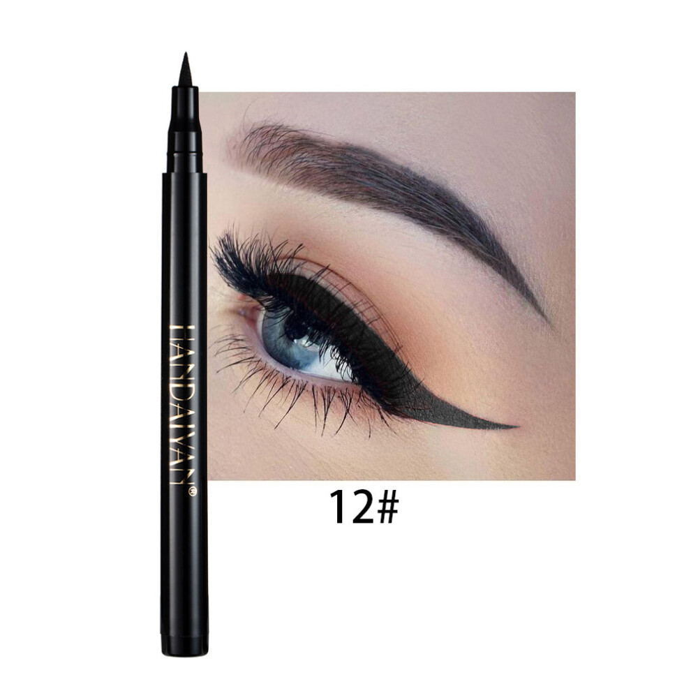 Gopatriot Memory (12#) Colorful Liquid Eyeliner Eye Liner Pen Long Lasting Eyes Makeup Waterproof