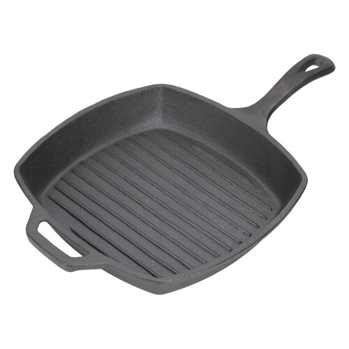 Living And Home Rectangular Cast Iron Grill Pan 2