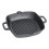 Living And Home Pre-Seasoned Cast Iron Grill Pan with Dual Handles 4