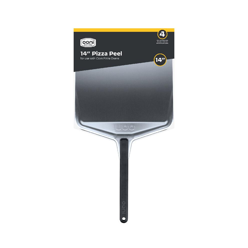 Ooni 14-Inch Smooth Lightweight Anodised Aluminium Pizza Peel