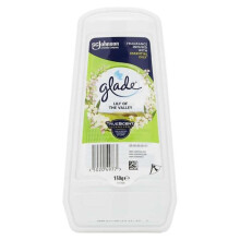 3 x Glade Solid Gel Air Freshener Lily of the Valley 150g