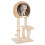 PawHut PawHut 100cm Cat Tree Tower Kitten Climbing Tower W/ Scratching Post Condo 9