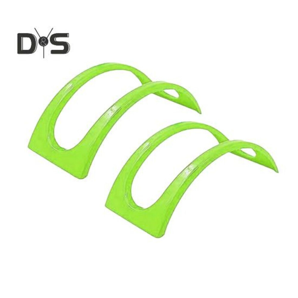 (green) 2Pcs Taco Rack Easy to Clean Reusable Taco Holder Durable Hot Dog Display Stand for Home Kitchen Restaurant