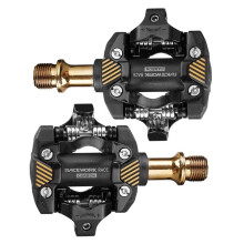 Pedali per bici da MTB Carbon Xt (oro) Pedali autobloccanti a sgancio rapido per mountain bike Pedali
