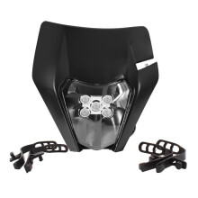 (schwarz) Ktm Offroad-Motorrad-LED-Scheinwerfer 25xc-w300/exc350