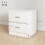 Homcom HOMCOM Bedside Table w/ 2 Drawers, Nightstand, Side Storage Cabinet Unit 3