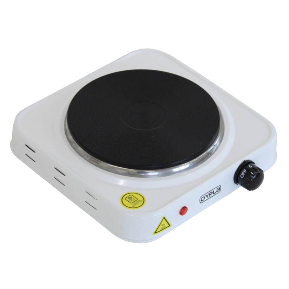 Oypla 1.5kW Electric Portable Kitchen Single Hot Plate Hob