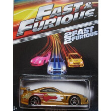 HOT WHEELS 2015 R   PIDOS Y FURIOSOS LANZAMIENTO EXCLUSIVO TOYOTA SUPRA DORADO '94 N.    2/8 FUNDIDO A PRESI   N por Mattel