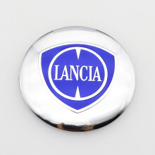 (56 mm pyörän tarra hopea LANCIA) 4 kpl 56 mm alumiinia Lancia Logo auton pyörän keskinapa tarra vanteen korjausmerkki