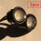 (2x lampade - Adatte per auto universali - Blu) Luce diurna a LED per specchietto retrovisore laterale per auto, 1