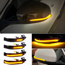 Per Volvo V40 CC II V60 S60 2011-2018 S80 V70 III Indicatore di direzione dinamico a LED Specchietto laterale