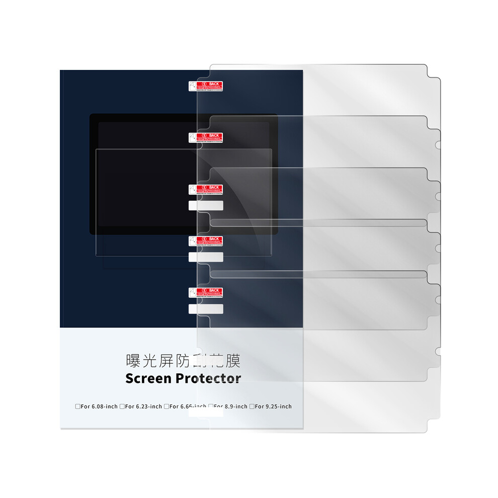 (M5s) 5pcs Screen Protector 3D Printer Screen Protector Film for Anycubic Photon M5s 10.1 Inch Resin