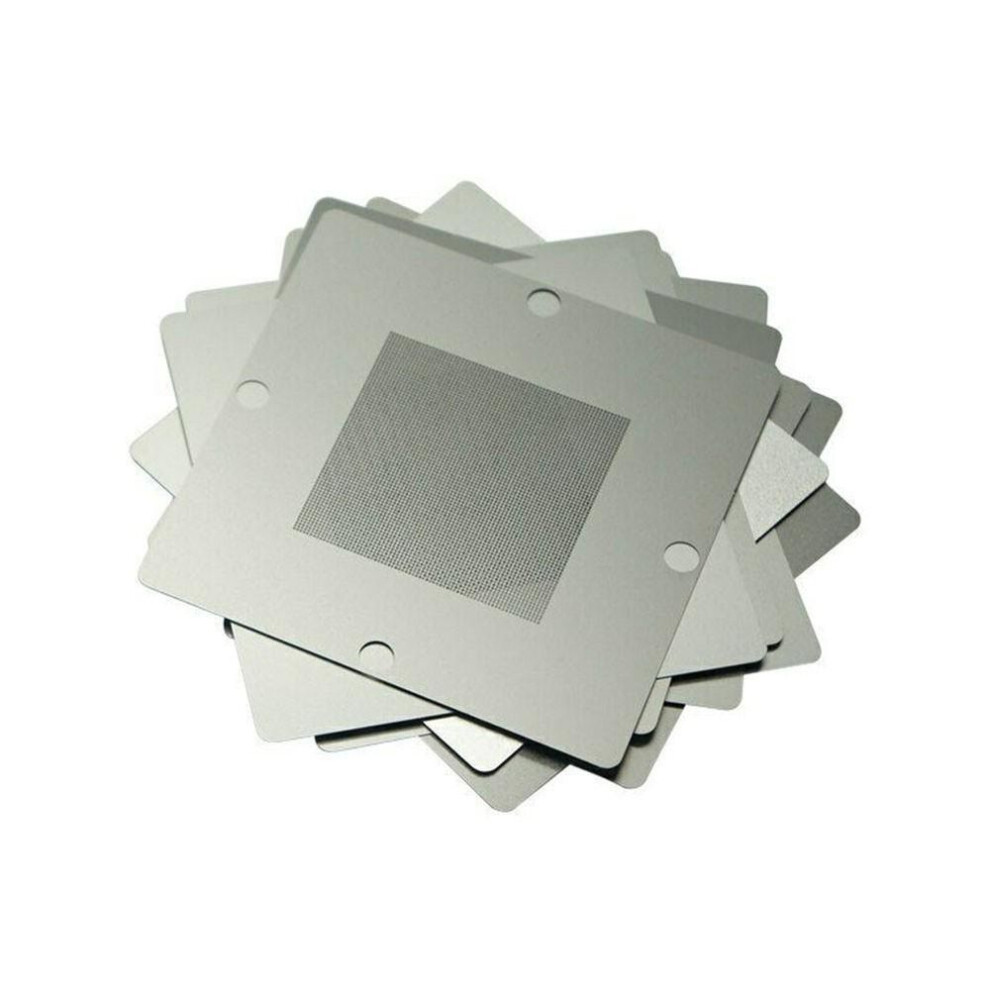 (10pcs stencils only) Advanced Reball Station Fixture Jig with 90mm Heavy Duty Clamp PCB Template