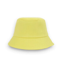 (Giallo-49CM) Cappello estivo da pescatore in cotone per bambini, colore caramella, per esterni, da corsa e da