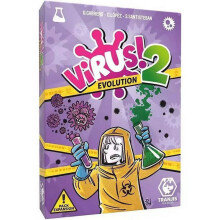 Virus2-Virus Gioco di carte Gioco di carte divertente e avvincente Gioco da tavolo verde Gioco di società Regalo