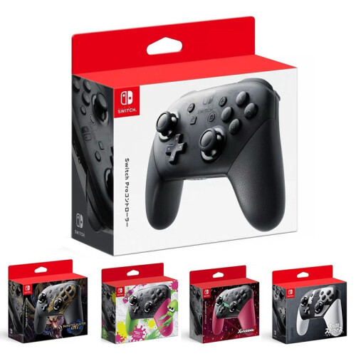 Weiß mit LOGO-Wireless Switch Pro Controller, kein NFC und Wake-Funktion Game Controller Nintend Switch/Lite/Steam 2