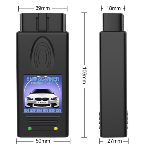 Autodiagnosescanner voor BMW Scanner 1.4.0 USB-diagnose-interface Reparatietools voor Windows XP 1